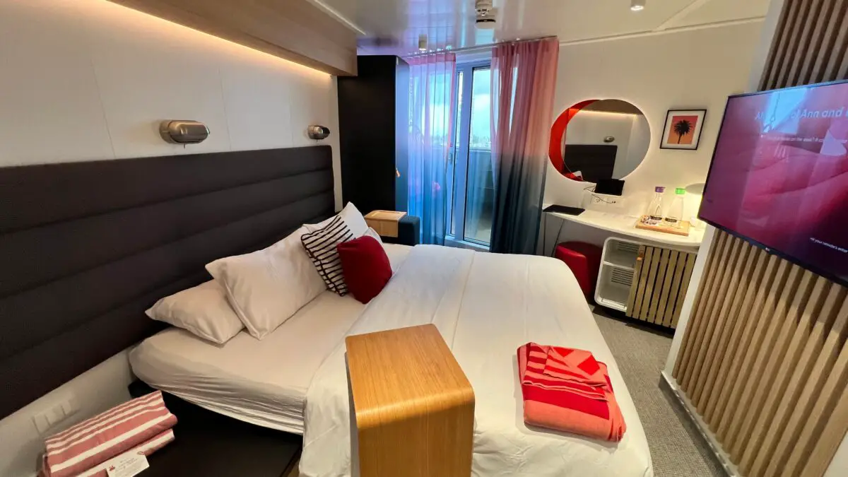 Cabin 12354A on Virgin Voyages cruise ships