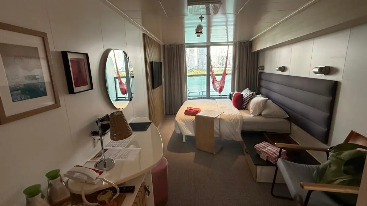 Cabin 14306A on Virgin Voyages cruise ships
