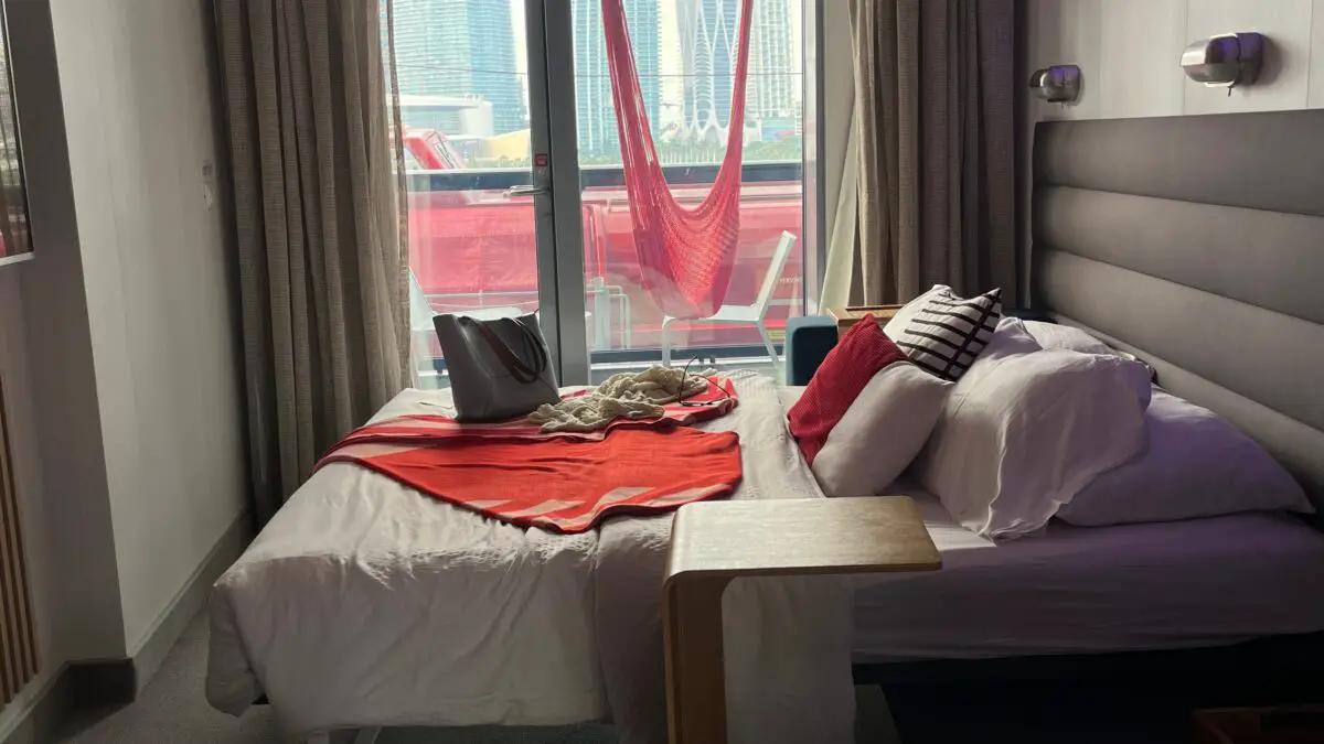 Cabin 8042A on Virgin Voyages cruise ships