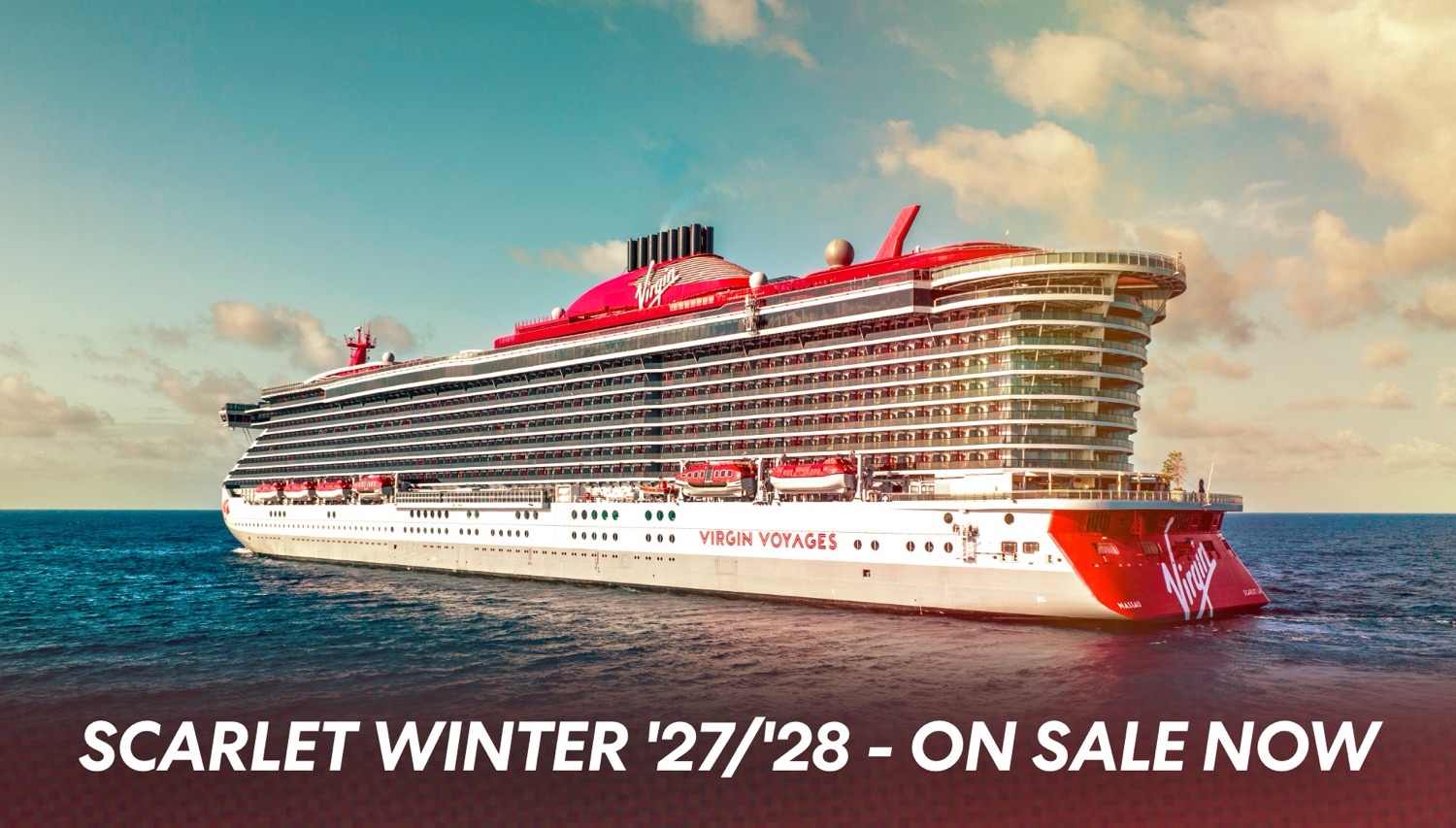 Scarlet Lady Winter 2027–2028 Now On Sale: Southern Caribbean Sailings
