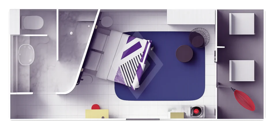 Seriously Suite - Example Cabin Layout