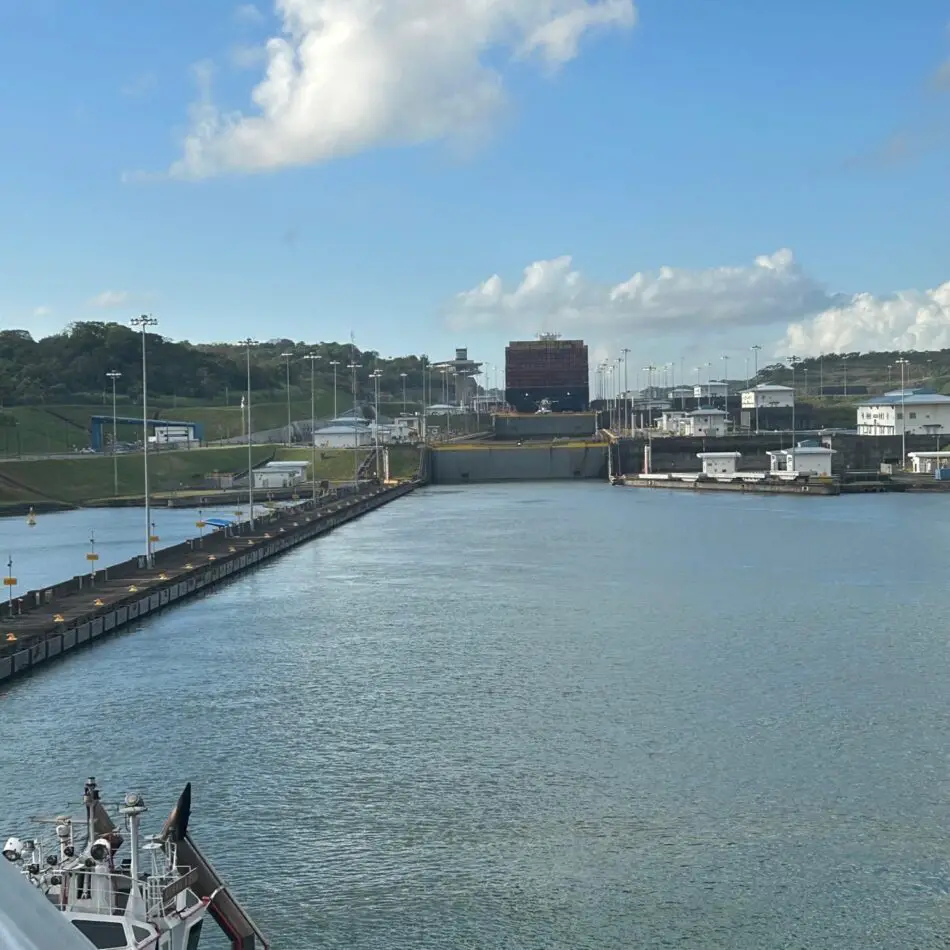Approaching the locks