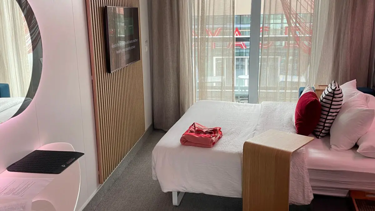 Cabin 9206Z on Virgin Voyages cruise ships