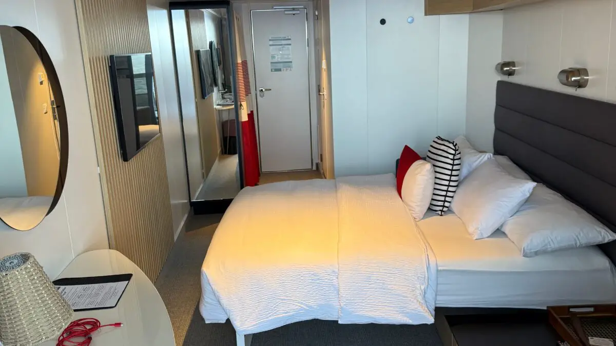 Cabin 13198A on Virgin Voyages cruise ships