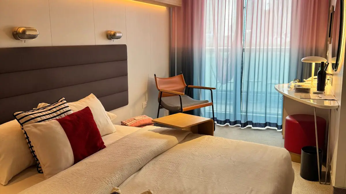 Cabin 11334A on Virgin Voyages cruise ships