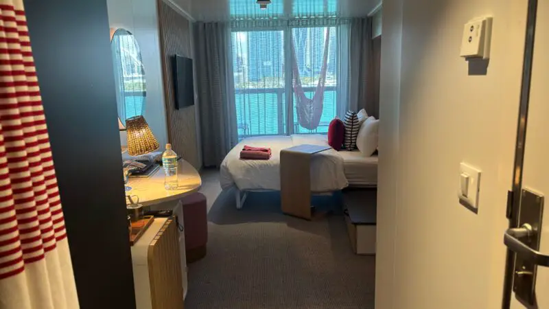 Cabin 8114A on Virgin Voyages cruise ships