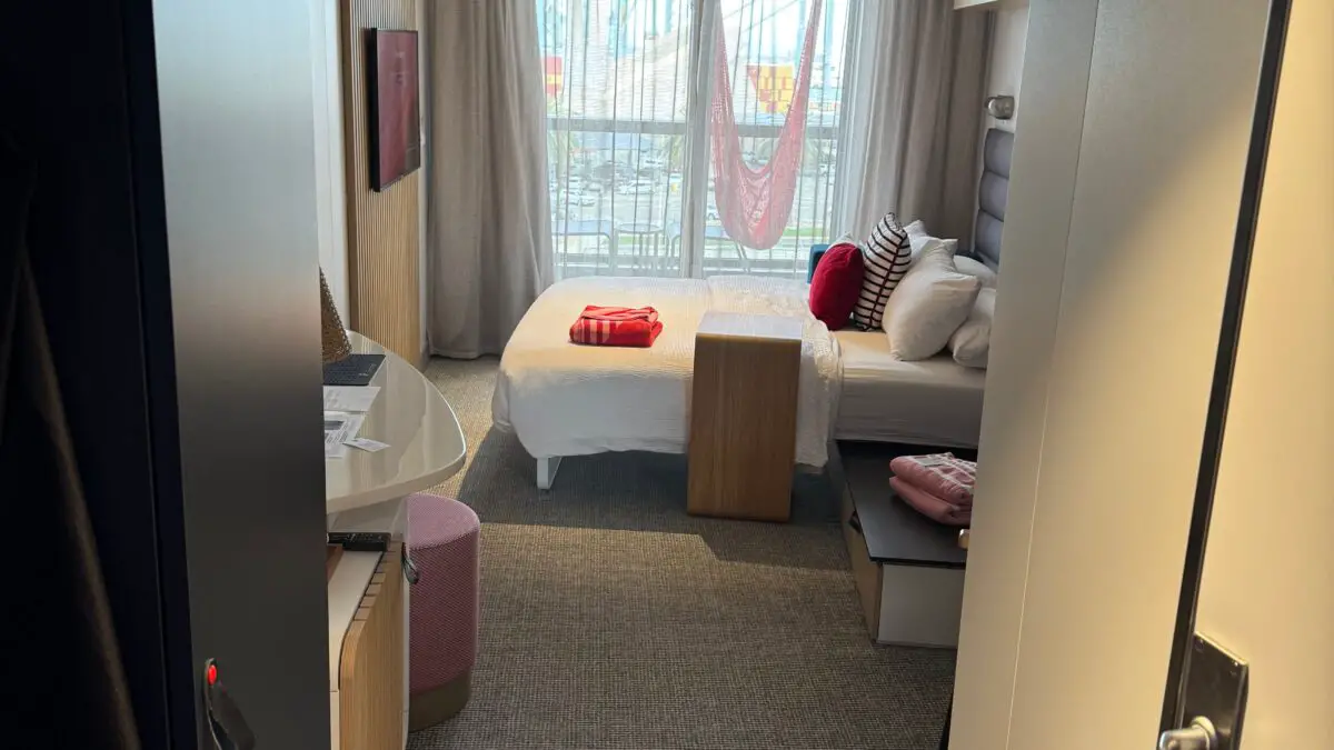Cabin 9082A on Virgin Voyages cruise ships