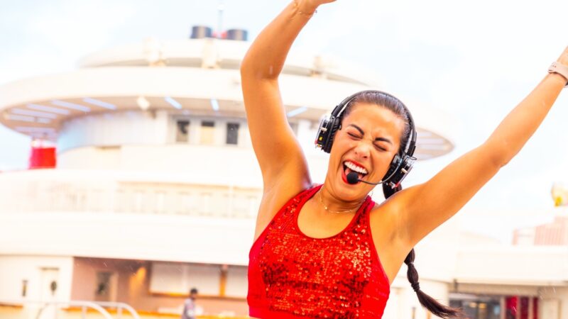 Classes with The Balancer on Virgin Voyages cruise ships