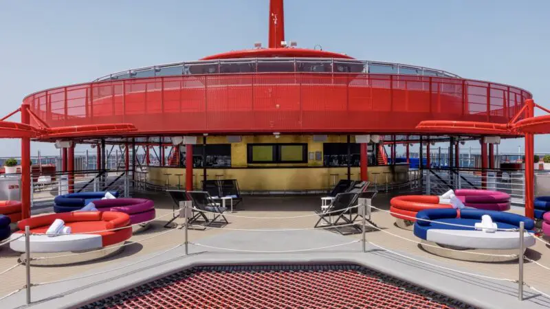 The Athletic Club on Virgin Voyages cruise ships
