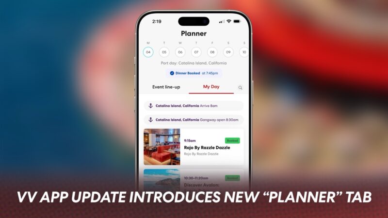 Virgin Voyages App Update Introduces New “Planner” Tab