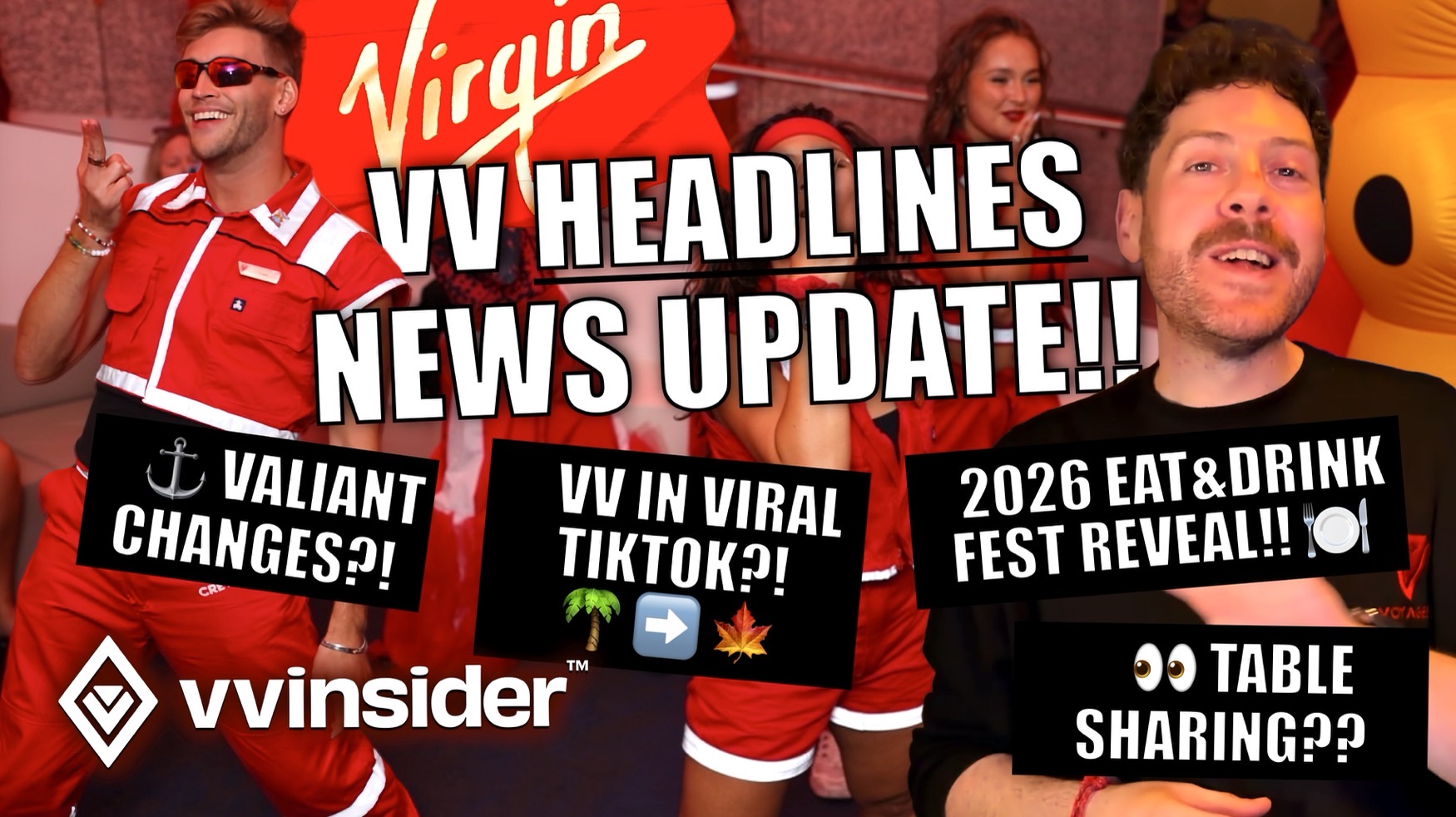 VIDEO: Virgin Voyages Insider Update – Mid April 2026