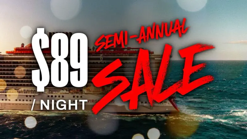 Virgin Voyages Semi-Annual $89 Sale Launches