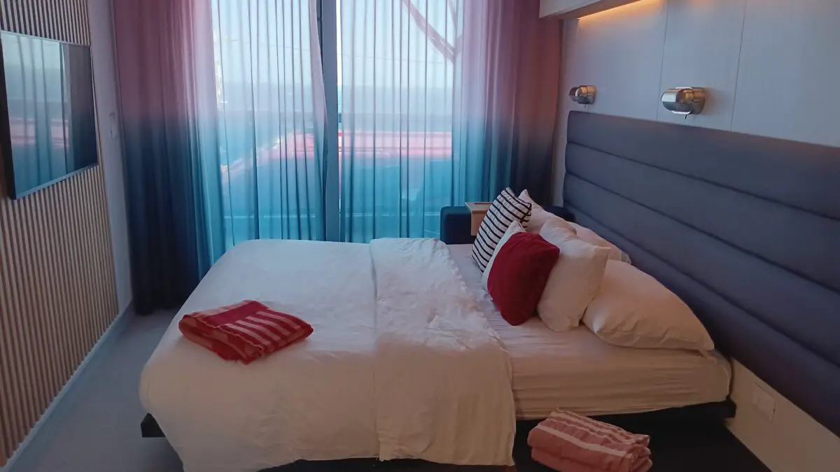 Cabin 8310Z on Virgin Voyages cruise ships