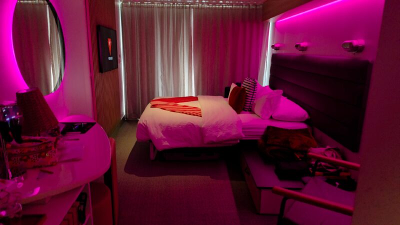 Cabin 13090A on Virgin Voyages cruise ships
