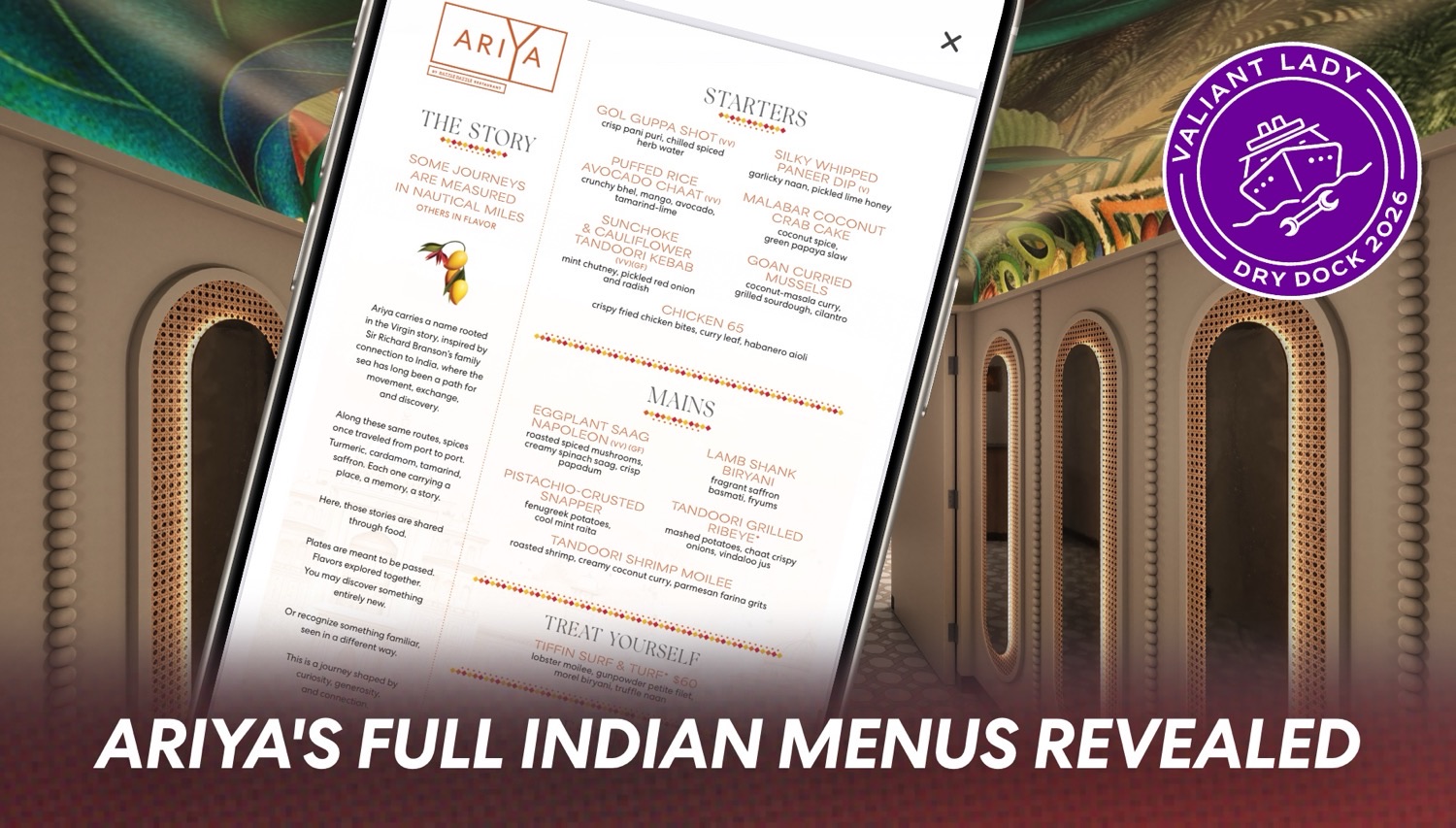 Ariya by Razzle Dazzle Brunch and Dinner Menus Revealed
