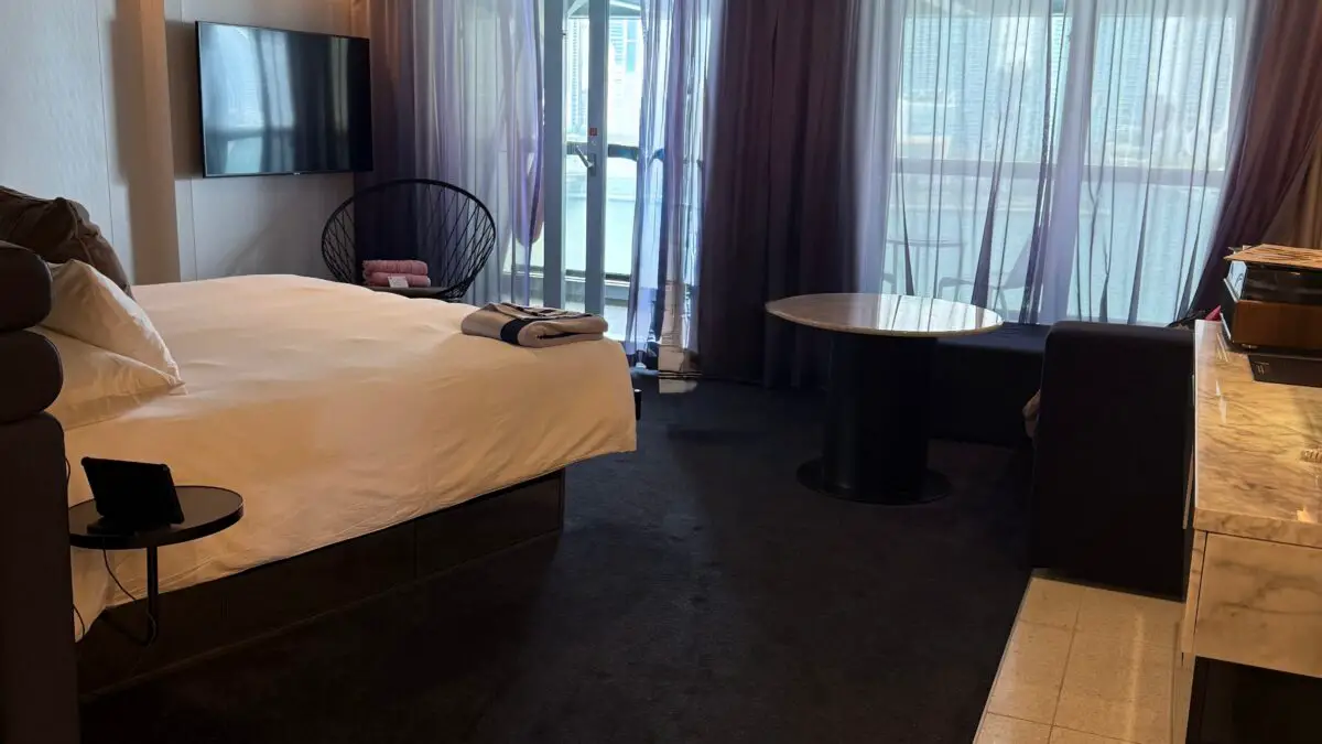Cabin 14221A on Virgin Voyages cruise ships