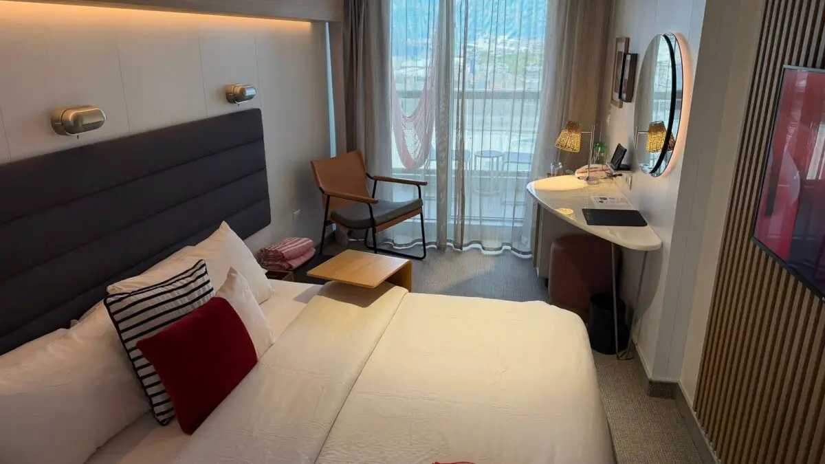 Cabin 12042Z on Virgin Voyages cruise ships