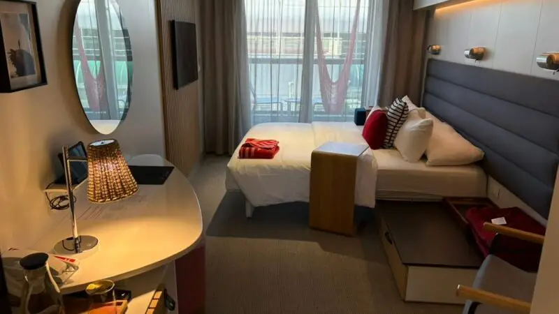 Cabin 10214Z on Virgin Voyages cruise ships