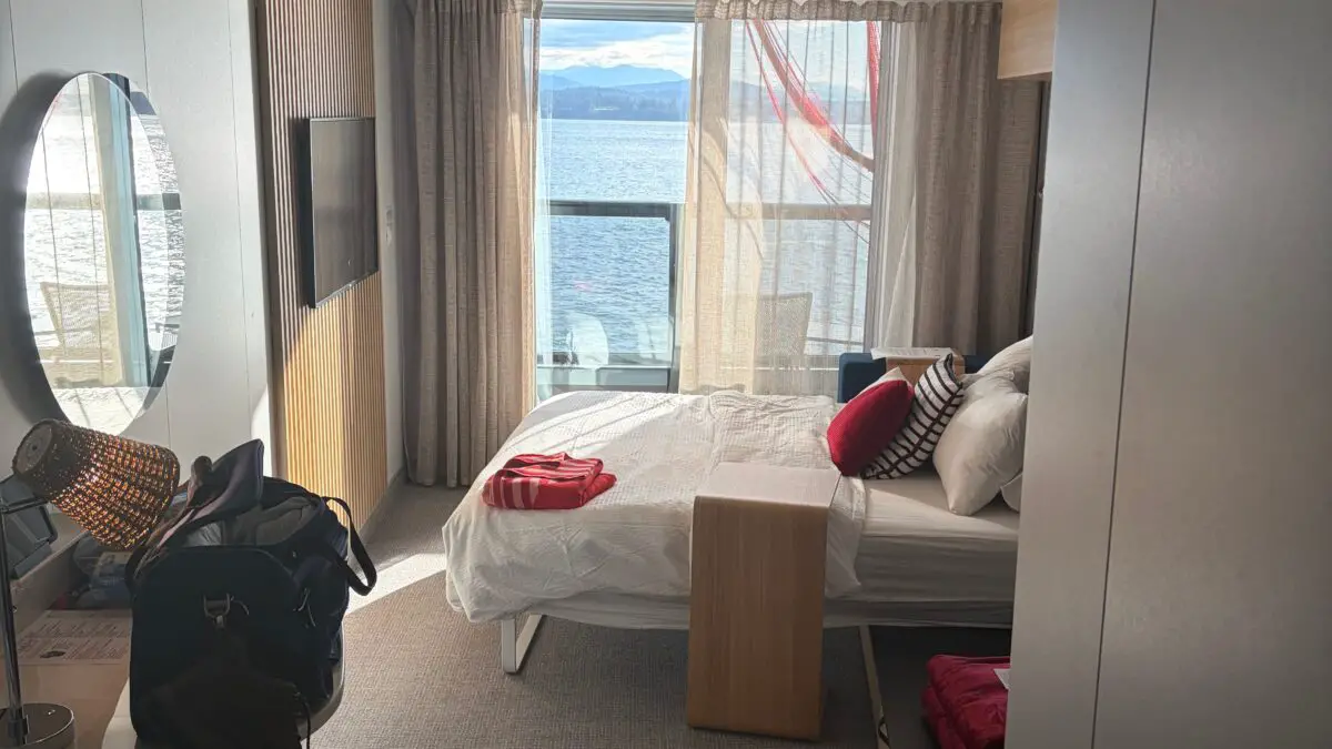 Cabin 8138A on Virgin Voyages cruise ships