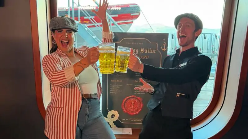 Knees Up on Virgin Voyages cruise ships