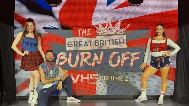 VHS Workout Volume 2: The Great British Burn Off on Virgin Voyages cruise ships
