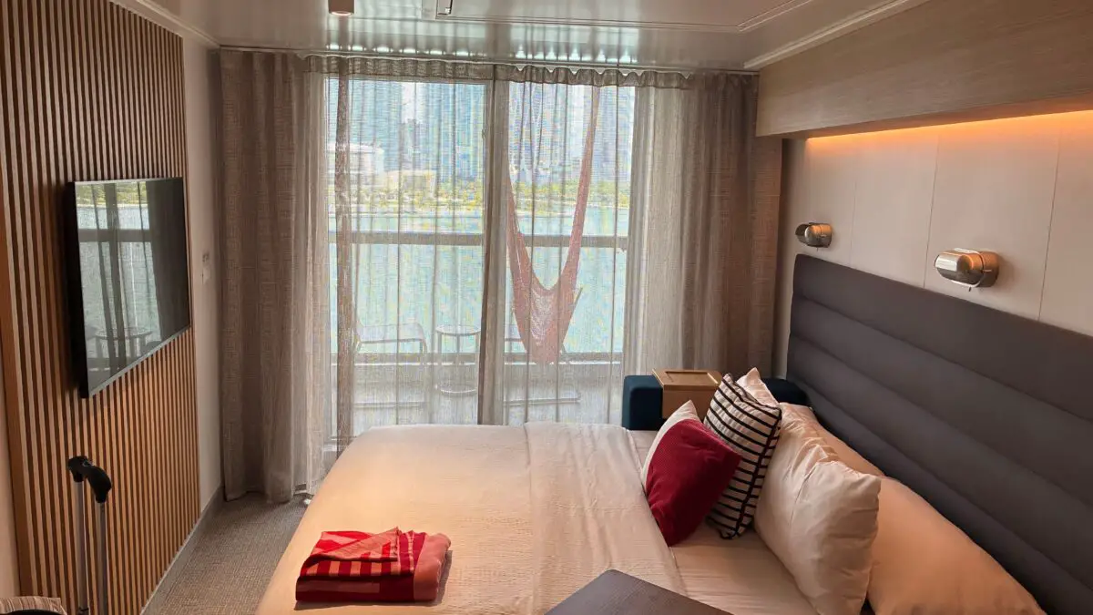 Cabin 11050A on Virgin Voyages cruise ships