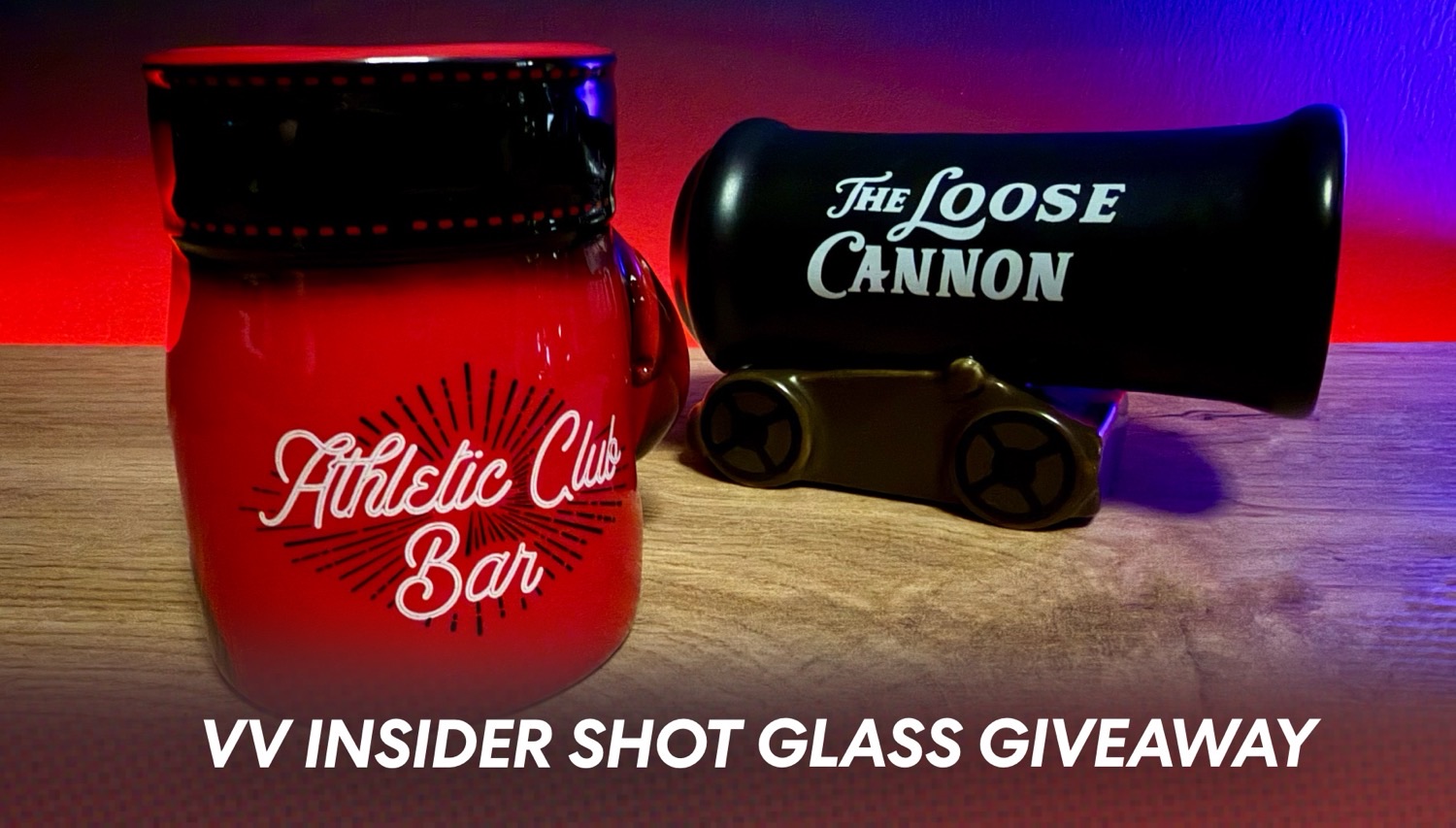 VV Insider Giveaway: Win 1 of 3 Pairs of Virgin Voyages Shot Glasses