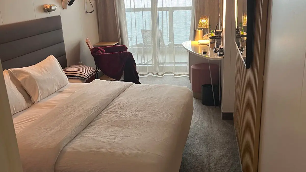 Cabin 9342A on Virgin Voyages cruise ships