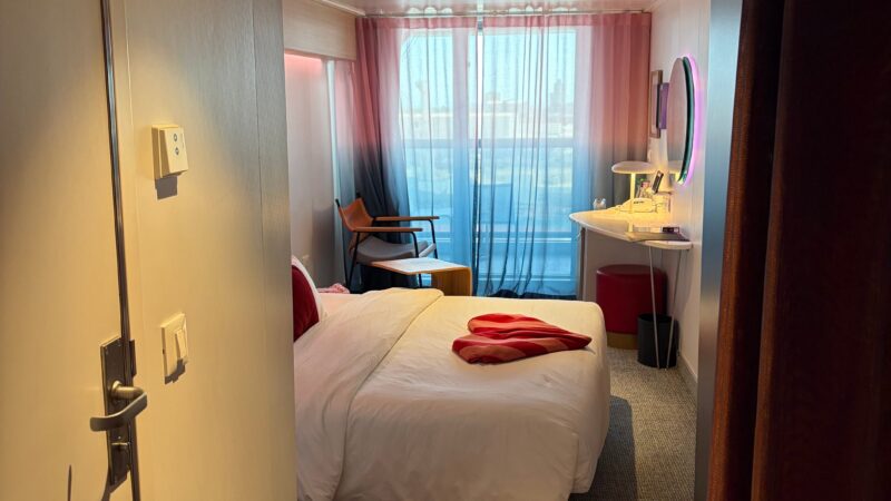 Cabin 14110A on Virgin Voyages cruise ships