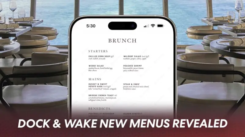 Virgin Voyages’ New Wake & Dock Menus Fully Revealed Across the Fleet