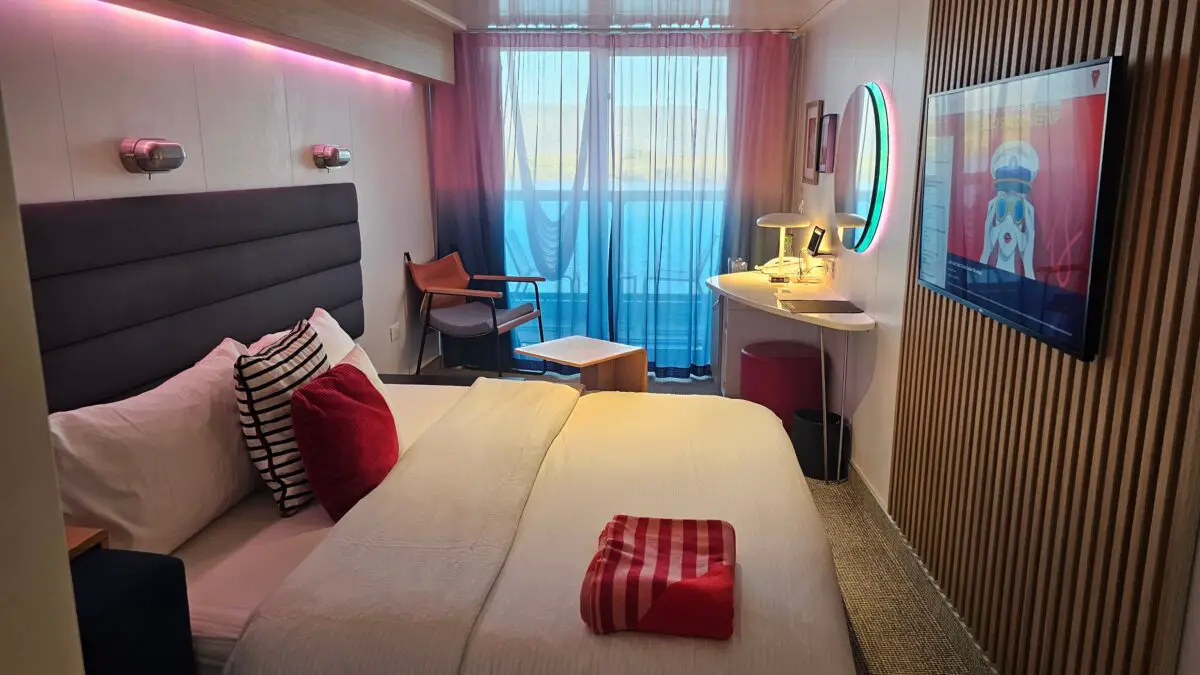 Cabin 9018Z on Virgin Voyages cruise ships