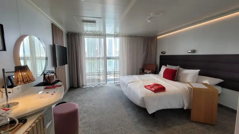 Cabin 11154A on Virgin Voyages cruise ships