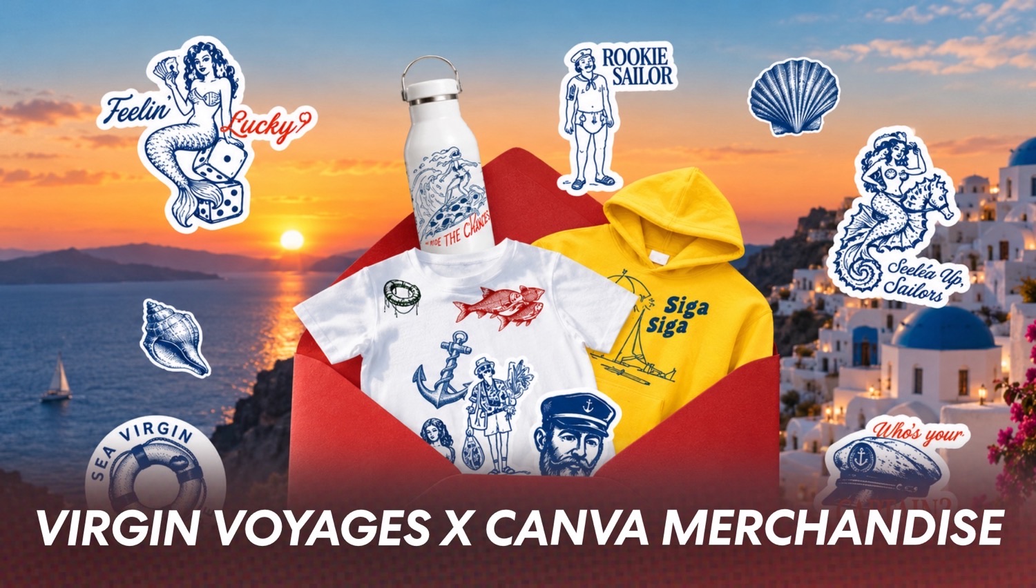 Virgin Voyages Tests Personalized Canva Merchandise for Sailors