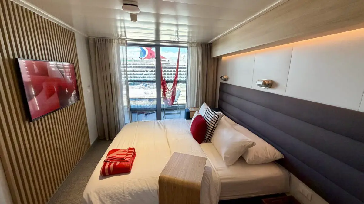 Cabin 12154A on Virgin Voyages cruise ships