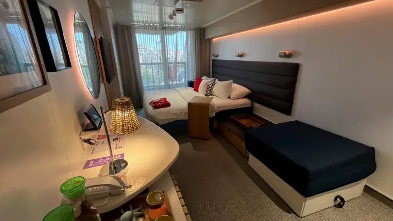 Cabin 12334Z on Virgin Voyages cruise ships