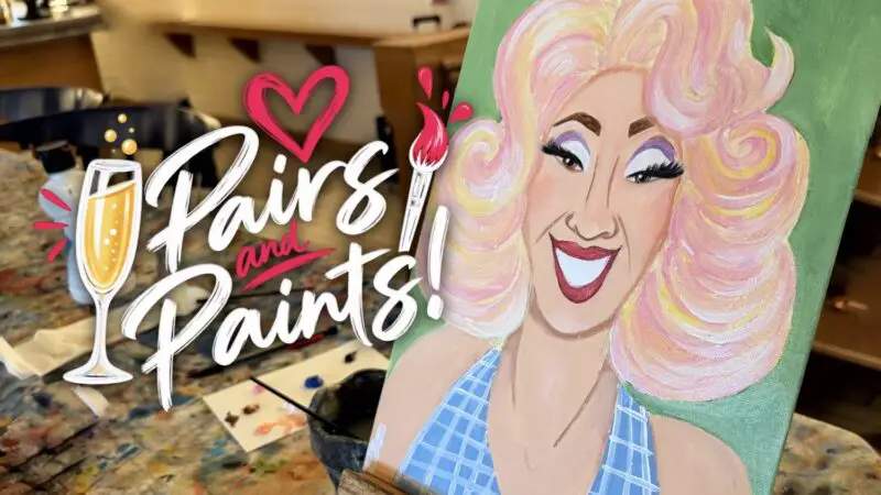 Pairs and Paints! on Virgin Voyages cruise ships