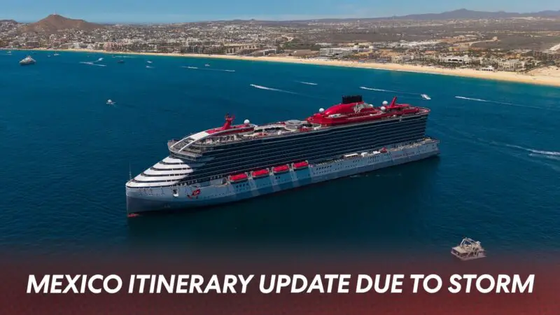 Virgin Voyages Adjusts Brilliant Lady's October 3 Mexican Riviera Itinerary