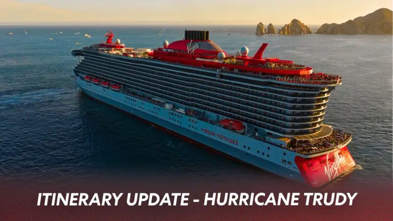Virgin Voyages' Brilliant Lady October 17th 2026 Cruise Rerouted