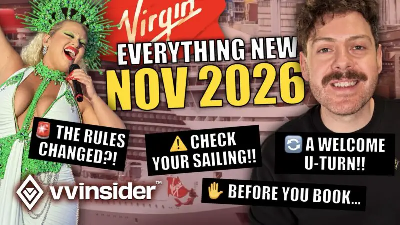 Virgin Voyages Insider Update November 2026