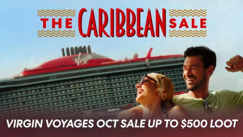 Virgin Voyages October Sale - Up To $500 Sailor Loot