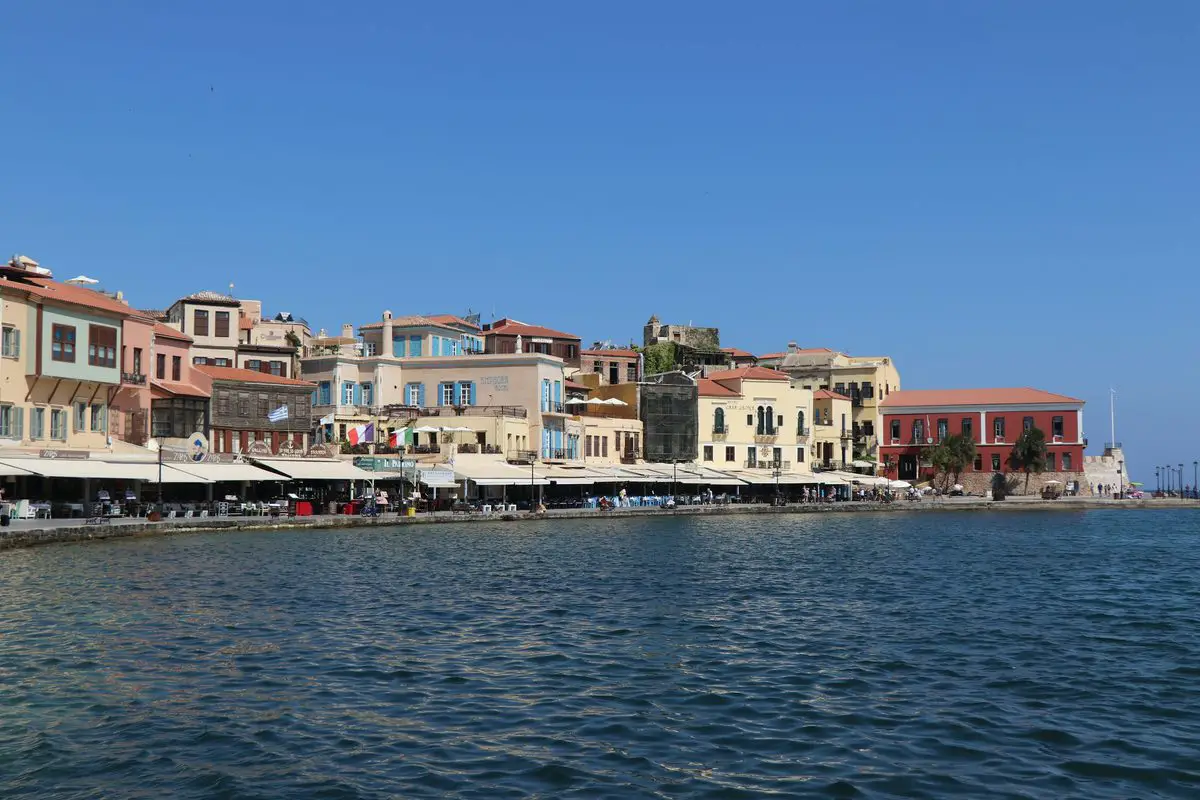 Chania old harbour, Crete