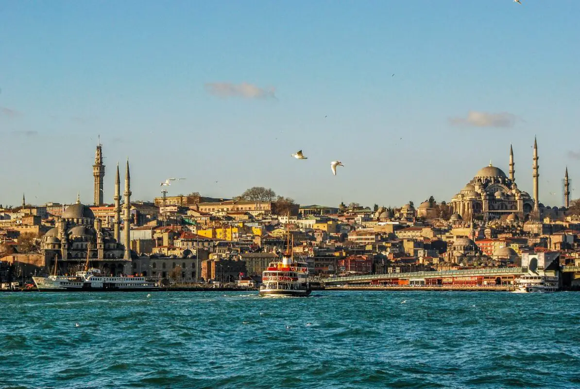 Eminönü waterfront and skyline, Istanbul