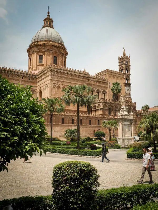Palermo Cathedral and gardens, Sicily